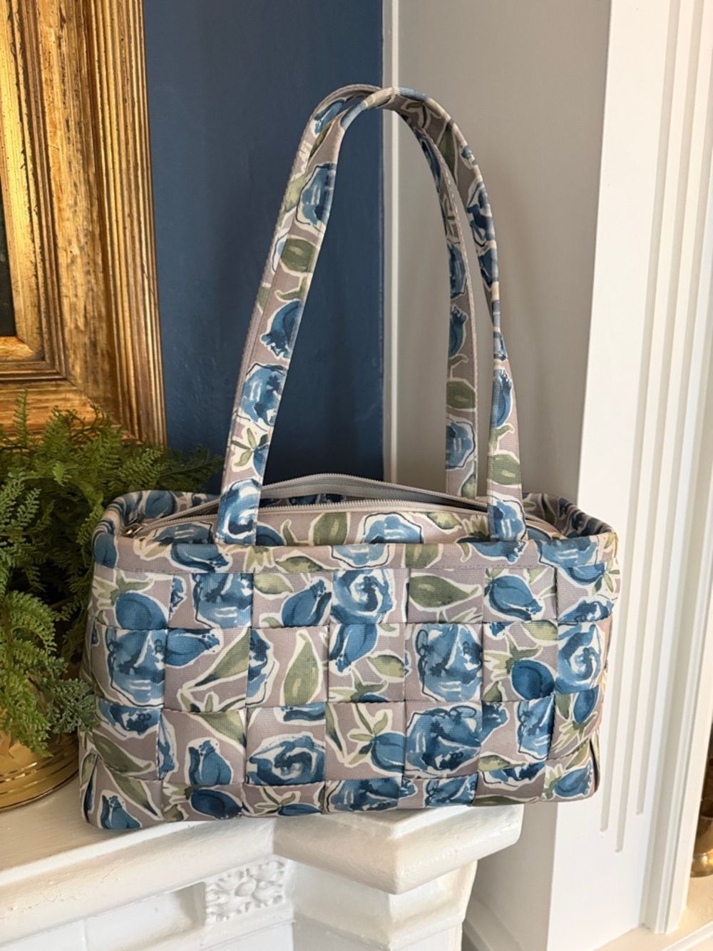 Harveys seatbelt bag blue rosette Shoulder Bag